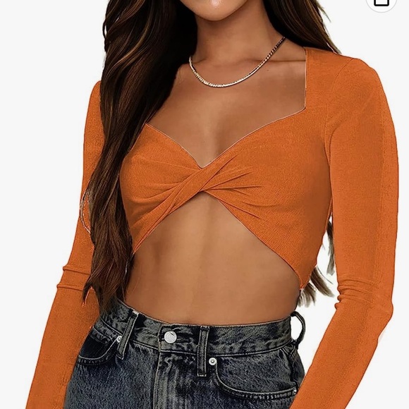 Long sleeve party top - Picture 1 of 2